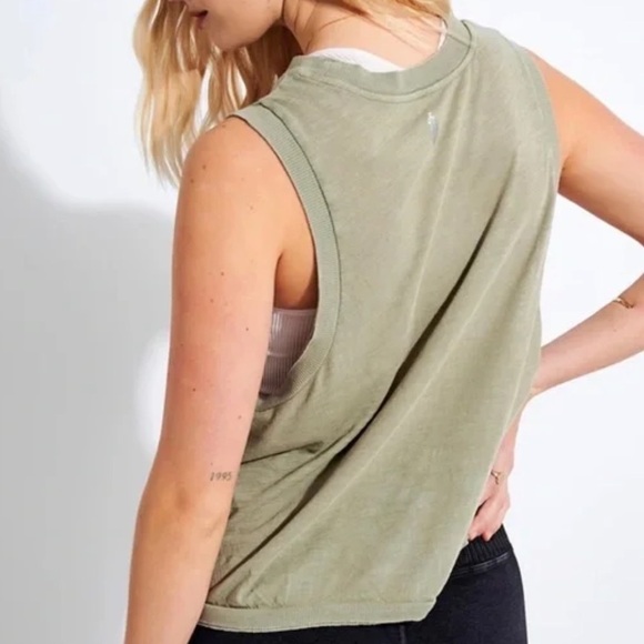 Free People Love Tank in Army Bliss size XS - Picture 2 of 8